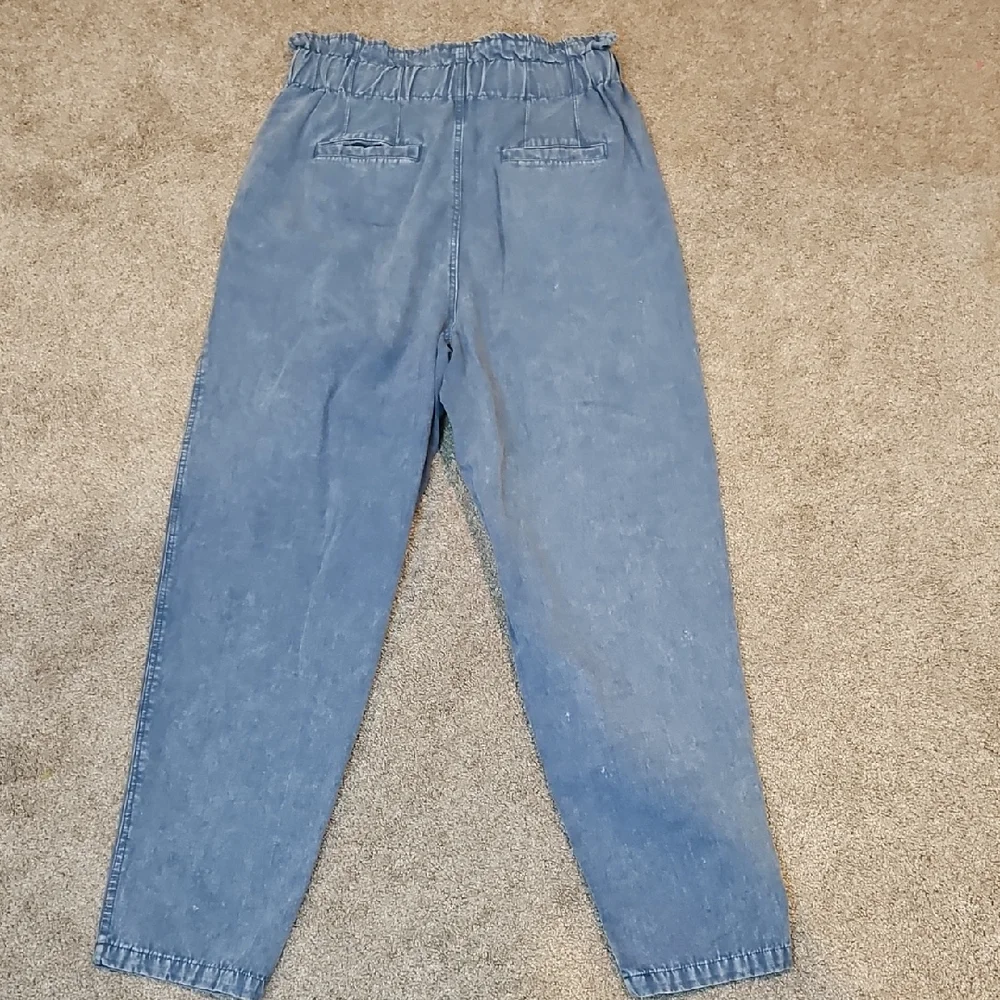 320 Oli & Hali Light Blue Drawstring Jeans - Picture 8 of 12